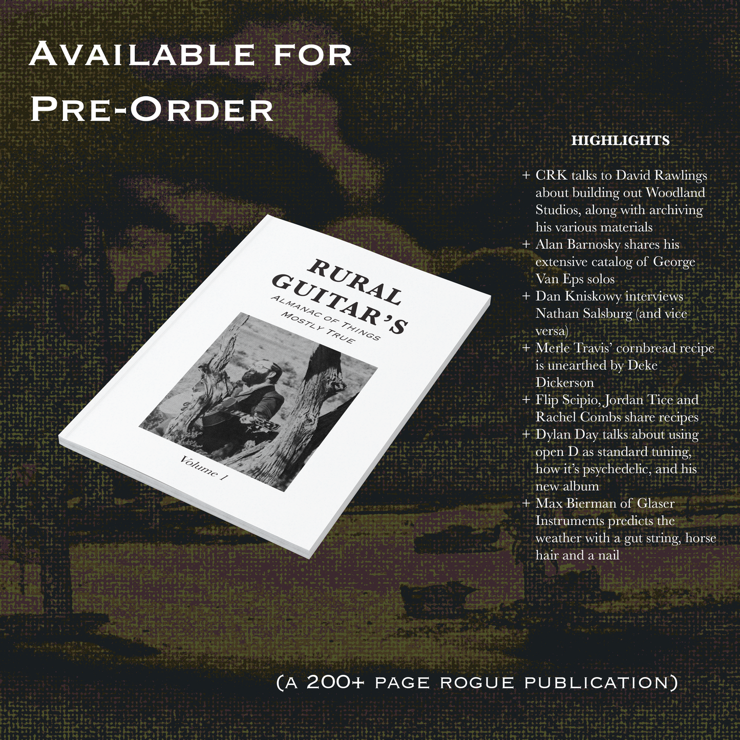 Rural Guitar's Almanac of Things Mostly True (Volume 1)
