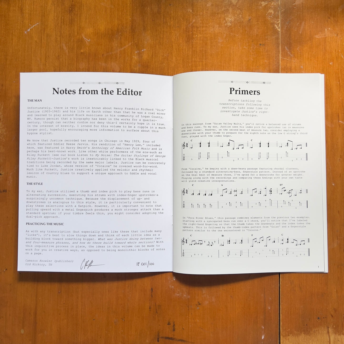 [Physical Copy] Dick Justice (Rural Guitar "Folk Traveler" Series, Vol. 1)